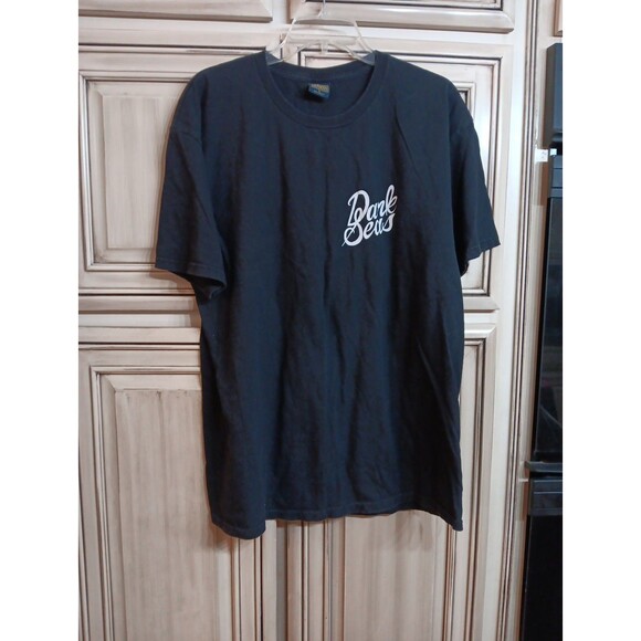 Dark Seas Men's T-Shirt Coffin - When I Cared -‎ Black Size L - Picture 5 of 5